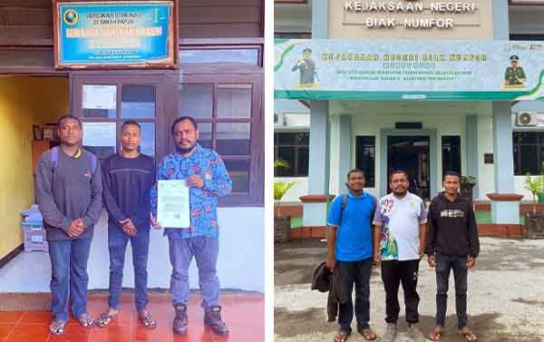 Giliran Warga Indawi Adukan Dugaan Penyalagunaan BLT Dana Desa ke Kejari Biak 1 LBH KYADAWUN Biak Laporan DD Kampung Indawi2