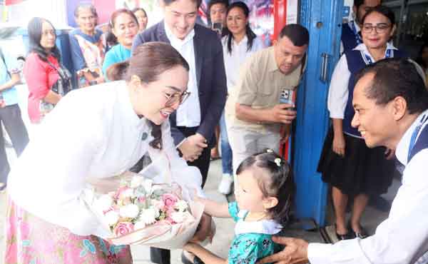 Lisa Wattimena Open House SKKK Ambon