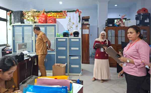 Penilaian Lomba Kebersihan Kantor Dimulai, Hari Pertama Sasar 23 OPD Ambon 1 Lomba Kebersihan OPD