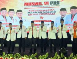 Muswil VI PKS Maluku Tetapkan Pengurus Baru 2025-2030, Ini Daftar Lengkapnya
