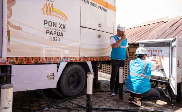 PLN HUT 80 RI se Tanah Papua