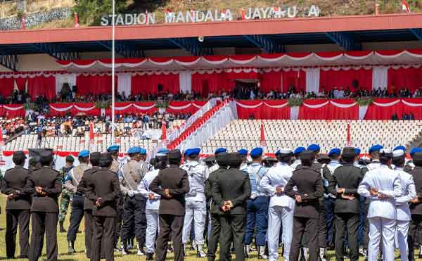 Listrik Andal PLN Sukseskan Peringatan HUT RI di Tanah Papua: Khidmat dan Meriah 3 PLN HUT ke 80 RI3
