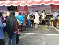 Gandeng Bulog, Polresta Sorong Kota Gelar Pasar Murah Sambut HUT ke 80 RI