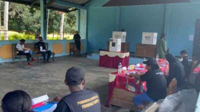PSU Pilgub Papua di Sarmi Berjalan Lancar, 2 Wilayah Ini Terpantau Aman