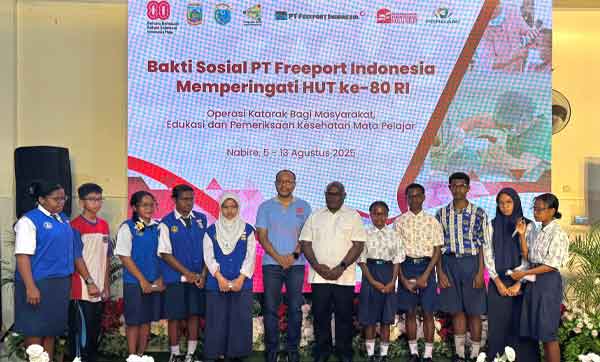 Apresiasi Baksos Kesehatan Mata PTFI di Nabire, Gubernur Papua Tengah Bilang Begini 4 PTFI Gubernur PT Apresiasi Baksos Kes Mata4