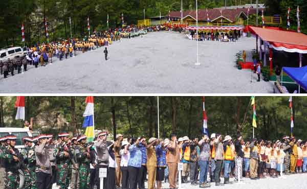 PTFI HUT RI di Kampung Banti