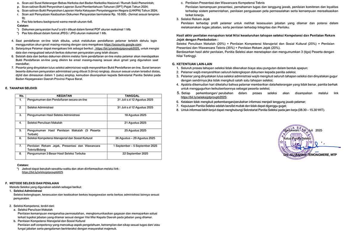 Pansel 17 JTP Pratama PB2