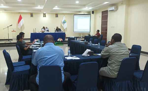 Pansus LKPJ Papua Barat 2024 Rapat