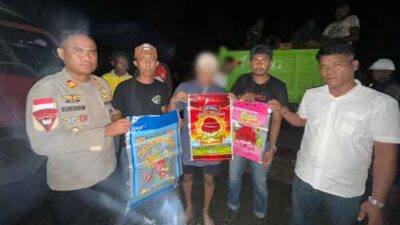 Polisi Tangkap Pelaku Oplos Beras di Kasonaweja, Karung Dikirim dari Biak