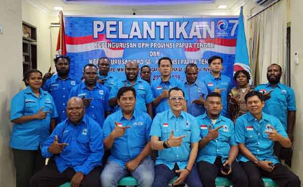 8 DPD Resmi Dikukuhkan, DPW Gelora Papua Tengah Siap Tatap Pemilu 2029 2 Pelantikan 8 DPD Gelora se Papua Tengah