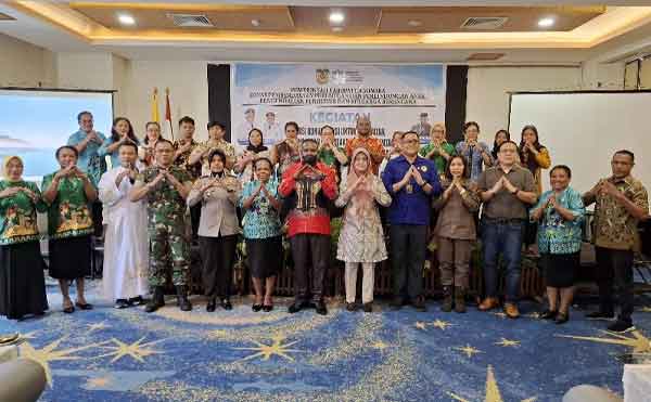 DP3AP2KB Mimika Gelar Aksi Konvergensi Percepatan Penurunan Stunting 2025 2 Pemkab Mimika Penurunan Stunting 2025 2