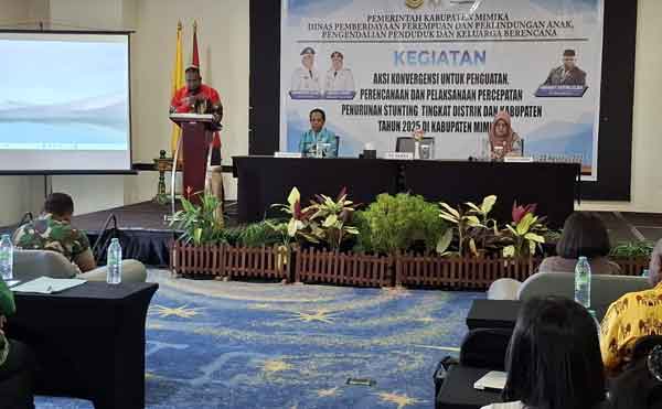 Pemkab Mimika Penurunan Stunting 2025