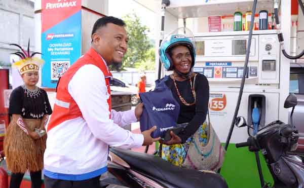 Pertamina Sapa Pelanggan HUT RI 80 Pamalu