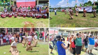 SKK Migas-Petrogas (Basin) Ltd. dan Petrogas (Island) Ltd. Rayakan HUT ke 80 RI Bersama Masyarakat di 2 Distrik