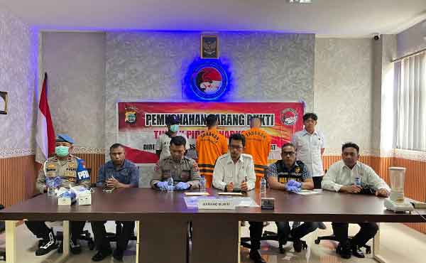 Musnahkan 34,16 Gram Sabu, Polda PB Komit Putuskan Rantai Peredaran Narkoba 1 Polda PB Musnahkan 3416 Gram Sabu