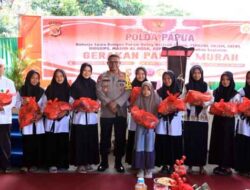 Polda Papua Launching Gerakan Pangan Murah Serentak di Sentani