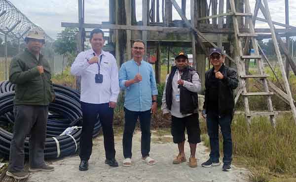 Tim Panja DPRP PB Tinjau Sumur Bor di Fakfak
