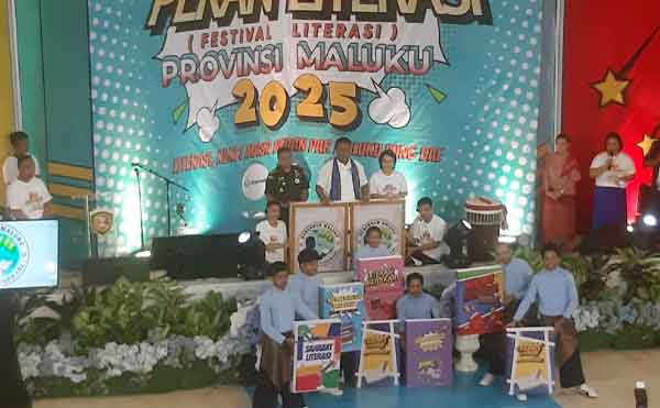 Wagub Vanath Pekan Literasi Maluku 2025 2