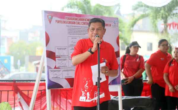 Canangkan HUT ke 450 Tahun-Luncurkan Call Center112, Wali Kota Ambon Bilang Begini 2 Walkot BW Canangkan HUT ke 450