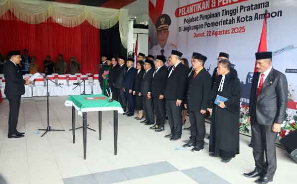 Walkot BW Lantik 15 Pejabat PTP