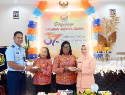 Yasarini Lanud Pattimura Gelar Syukuran HUT ke 37 Yayasan Ardhya Garini