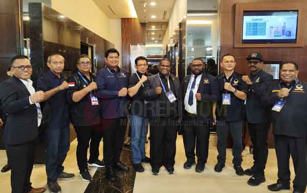Yeskiel Yesnath Rakenas NasDem I 2025 di Makasar