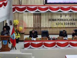 Wali Kota Sorong Tanggapi Pemandangan Umum Fraksi Dewan, Ini Detailnya