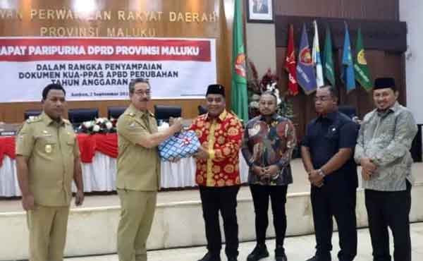 DPRD Mal Terima Penyerahan Dok KUA PPAS APBDP 2025