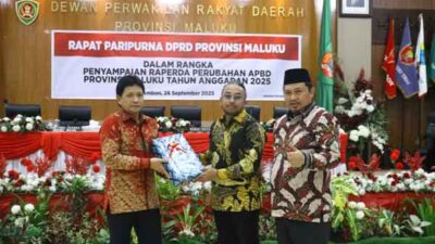 DPRD Maluku Paripurna RAPBD P 2025