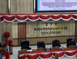 Setujui KUA-PPAS Perubahan 2025, DPR Kota Sorong Beri Sejumlah Catatan Kritis