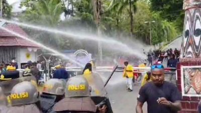 Demo Ricuh Abepura 30 9 2025