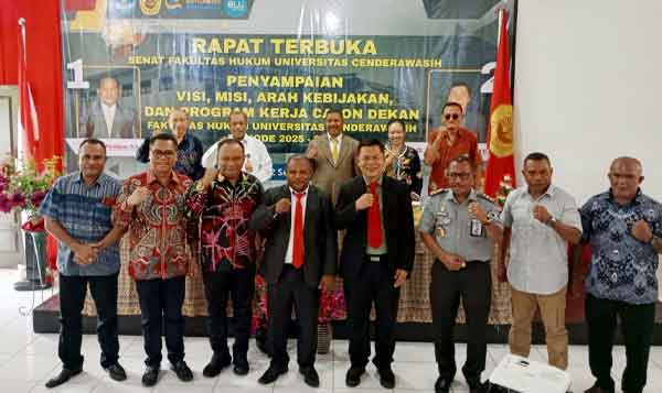 Dua Calon Dekan FH Uncen JPR2