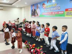 Ini Daftar Pemenang 3 Mata Lomba di Gebyar TK se-Kota Ambon 2025