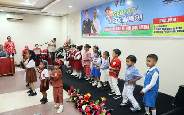 Gebyar TK se Kota Ambon
