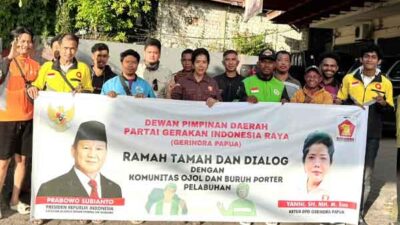 Gerindra Papua Pengemudi Ojol