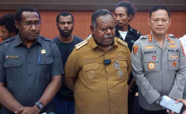 Gub PBD Maaf kan Pelaku Rusak Rmahnya