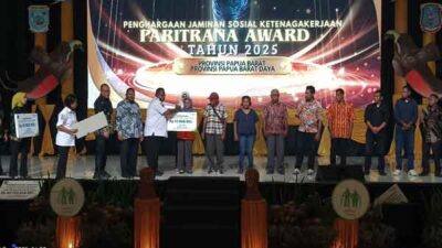 Anugerah Paritrana Award 2025: Gubernur PBD Tegaskan Komitmen Pemda Lindungi Pekerja    