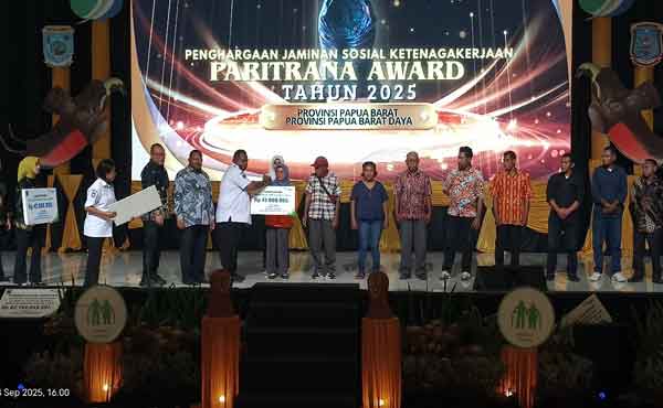 Anugerah Paritrana Award 2025: Gubernur PBD Tegaskan Komitmen Pemda Lindungi Pekerja 1 Gub PBD Paritrana Award 2025