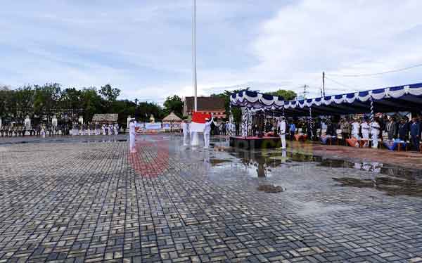 Gub PBD Upacara HARHUBNAS 2025
