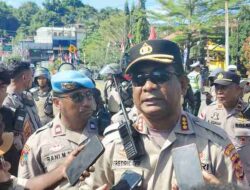 Aksi Demo Kelompok Solidaritas Mahasiswa Papua Berlangsung Lancar dan Tertib