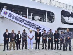 Satgas Port Visit TNI AL Tiba di PNG, Laksanakan Courtesy Call ke KBRI di Port Moresby