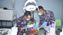Satgas Port Visit Gelar Bakti kesehatan untuk Masyarakat Papua Nugini