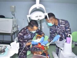 Satgas Port Visit Gelar Bakti kesehatan untuk Masyarakat Papua Nugini