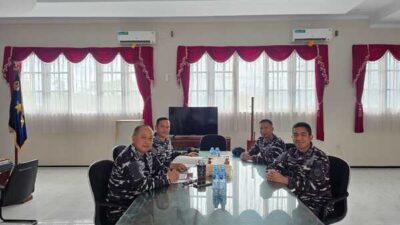Perkuat Kerjasama, Danguskamla Koarmada III Laksanakan Courtesy Call ke Dankodaeral IX