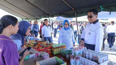 Koarmada III Hadiri Pasar Murah Peringatan HUT ke-80 TNI