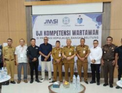 Gelar UKW Perdana, JMSI Kepulauan Babel Dorong Profesionalisme Wartawan