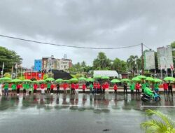 Momen Jalan Santai Peringati HUT ke 38 Swiss-Belhotel International di Ambon