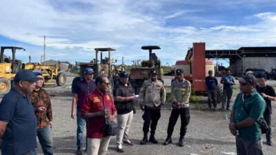 Kasus Aerosport Mimika Hakim Tinjua Lokasi