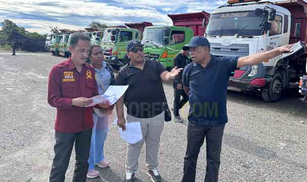 Hakim Tipikor Tinjau Langsung, Kuasa Hukum Ajukan Pinjam Pakai Alat Berat PT KMP 2 Kasus Aerosport Mimika Hakim Tinjua Lokasi2