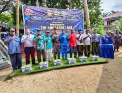 HUT ke 80 TNI AL: Koderal XIV Gelar Giat di Pantai Lestari Sorong, Ini Respon Warga